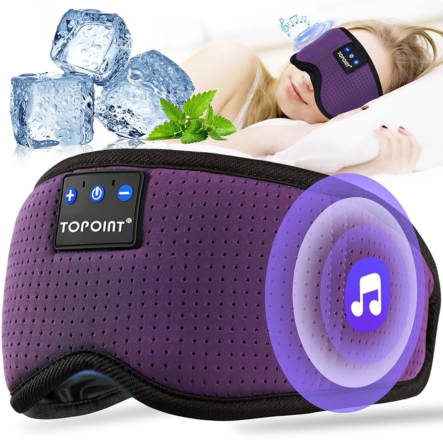 RelaxoMask™ – Bluetooth Sleep Mask