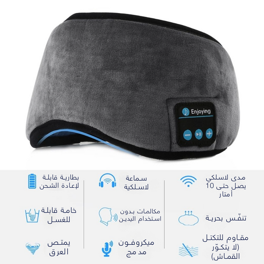 RelaxoMask™ – Bluetooth Sleep Mask